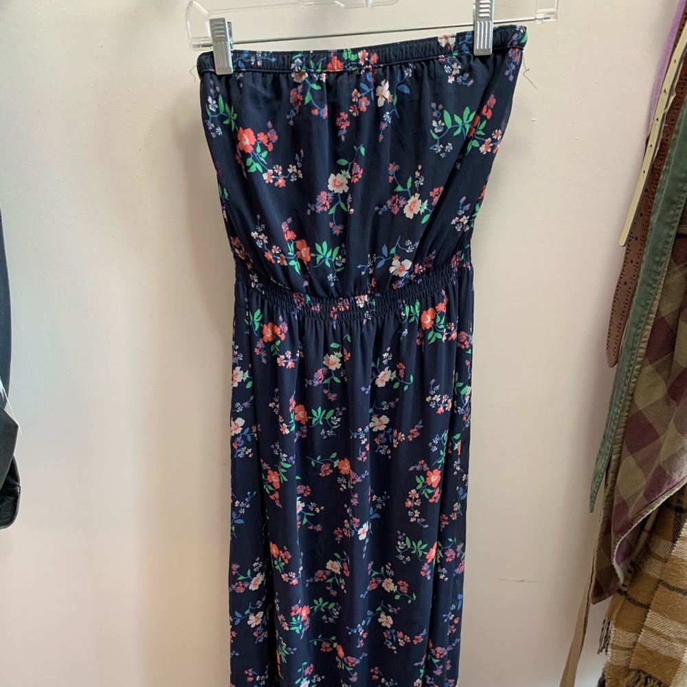 Hollister floral maxi dress
